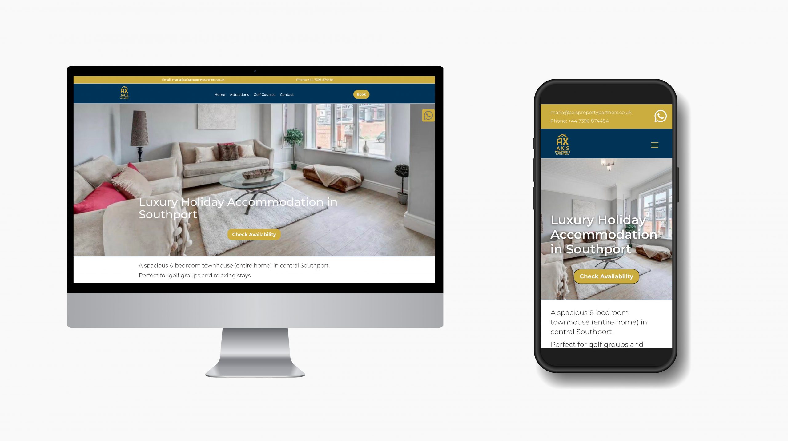 Axis Property Partners Website scaled