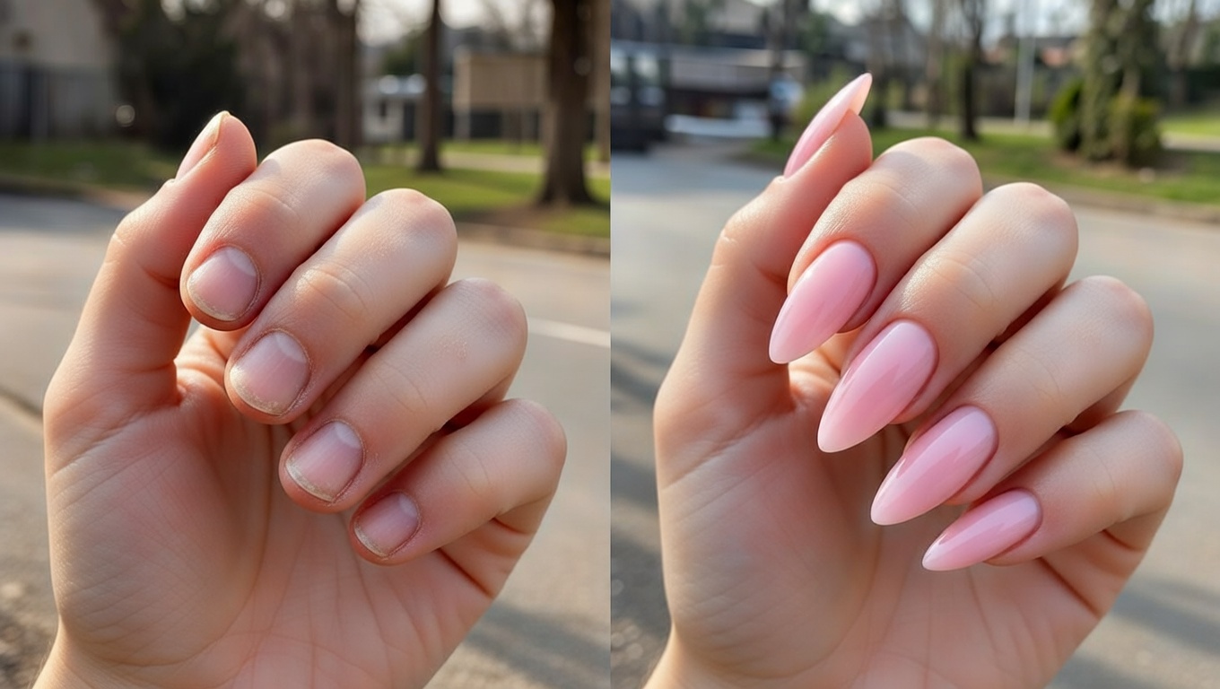 Before After Manicure