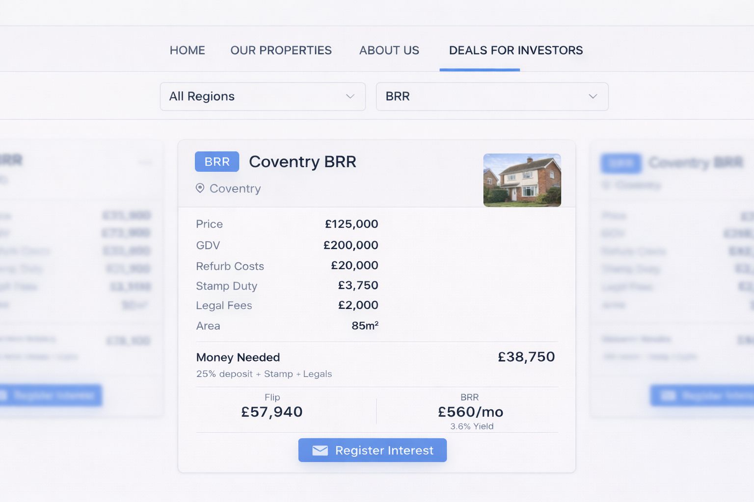 Property Investor Dashboard