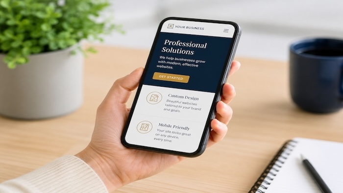 Mobile friendly website 1