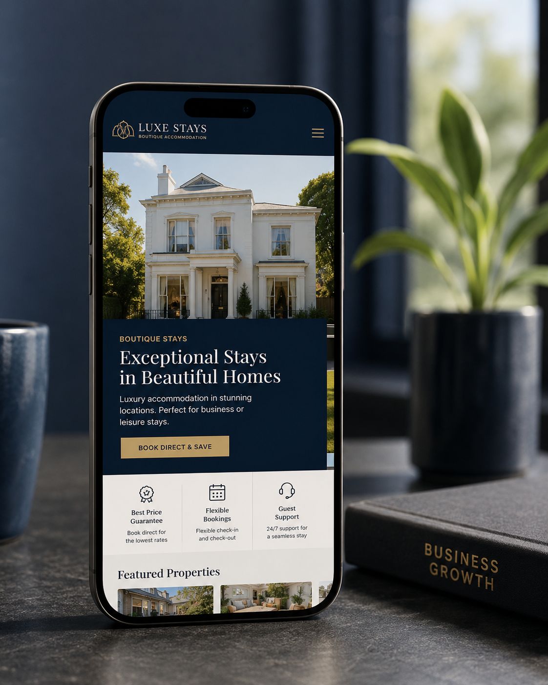 Property Website Mobile View Property Website Mobile View