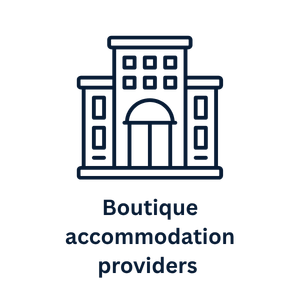 Boutique accommodation providers