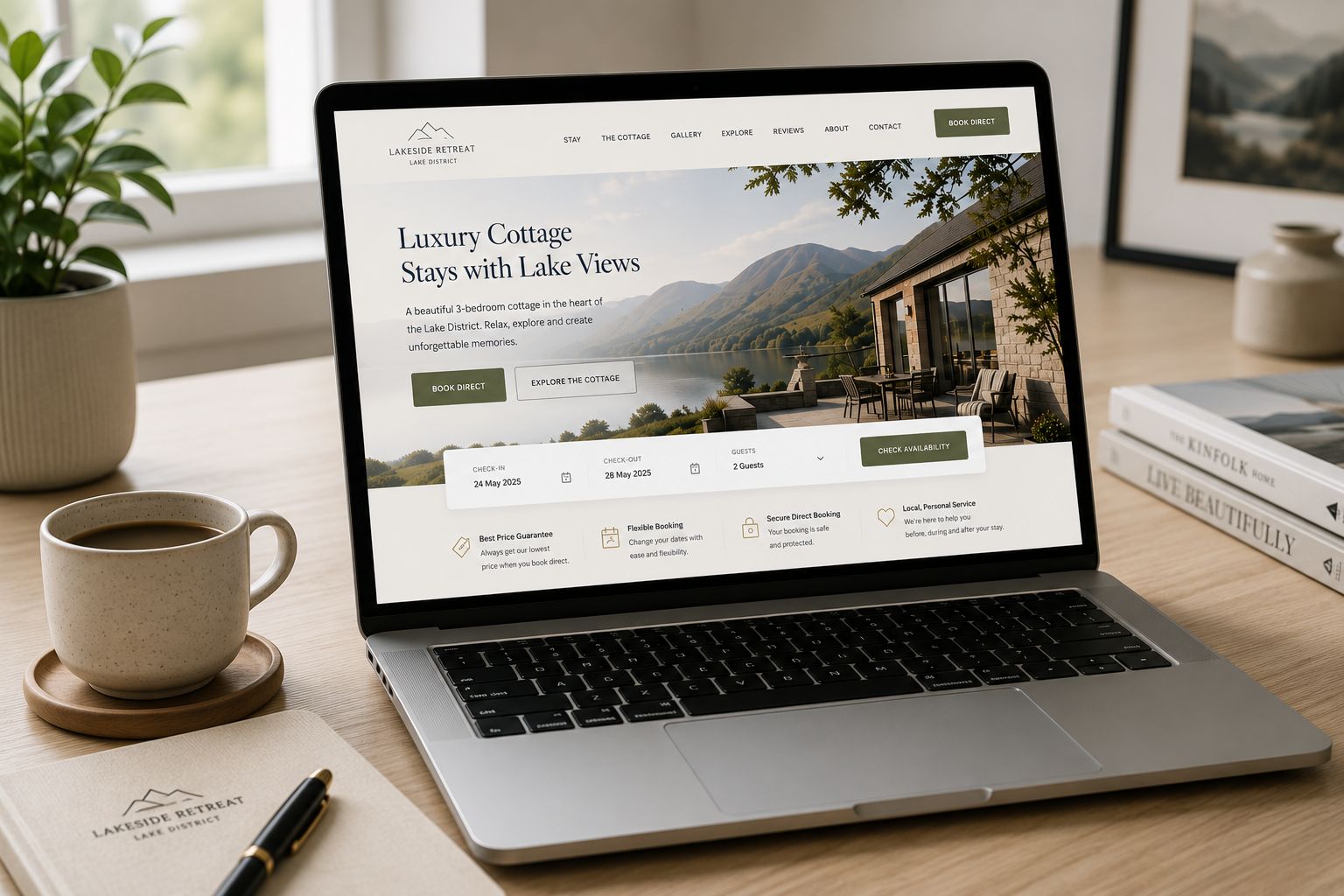 Direct Booking Website Growth System